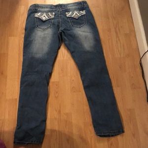 Angel Jeans studded skinny jeans